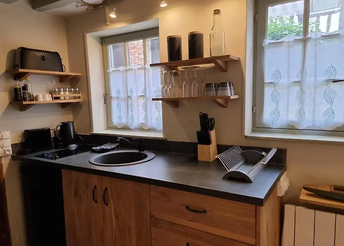 La Saint Jean Cosy For Two With Fireplace Centre Апартаменты Онфлёр